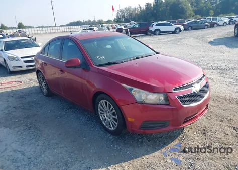 2013 Chevrolet Cruze Eco Auto из США, поврежденный, VIN 1G1PH5SB7D7154276